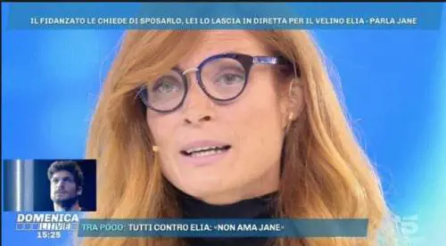 Domenica Live, Jane Alexander: "Con Elia stiamo cercando di conoscerci"