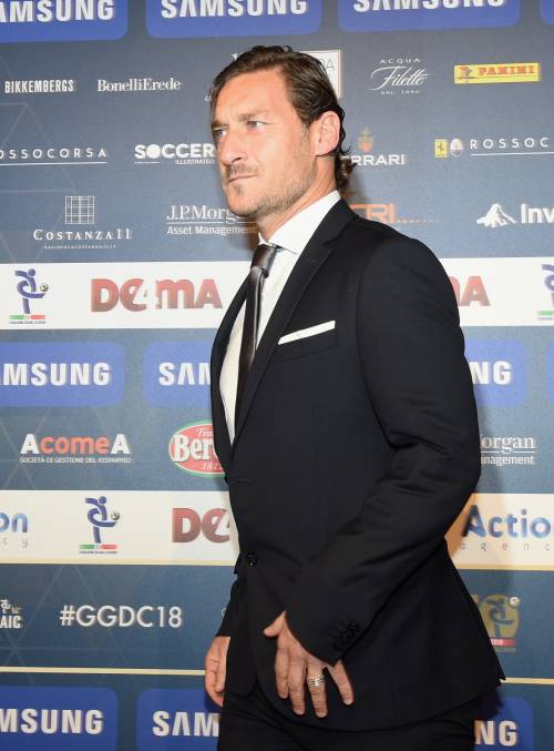 Totti al Gran Galà del calcio: "Il Var? Non ne parlo più se no mi radiano"