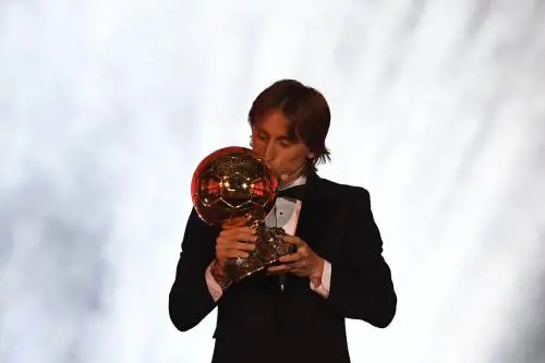 Pallone d'Oro 2018: Modric trionfa davanti a CR7 e Griezmann