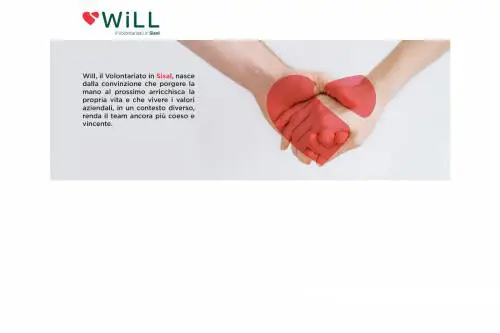 Will, la piattaforma per il volontariato dei dipendenti Sisal