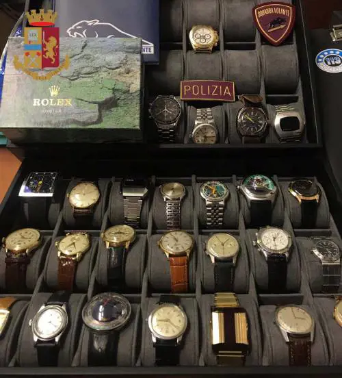 Rolex rubato in casa e ritrovato in un negozio
