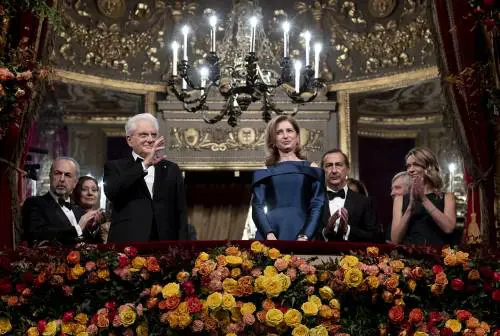 "Attila" esalta i milanesi  L'ovazione è per Mattarella