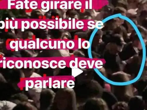 Ancona, l'appello sui social: "Cercate quello col berretto"