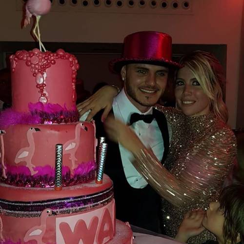 Wanda Nara e la sua festa di compleanno