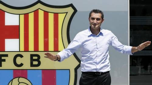 Il tecnico del Barcellona: ​"Giocheremo per vincere"