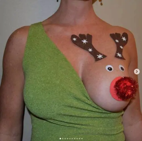 Natale e seni-renna: le foto