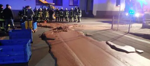 "Willy Wonka sei tu?" In Germania la strada diventa di cioccolato
