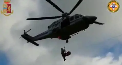 Palermo, il salvataggio della speleologa