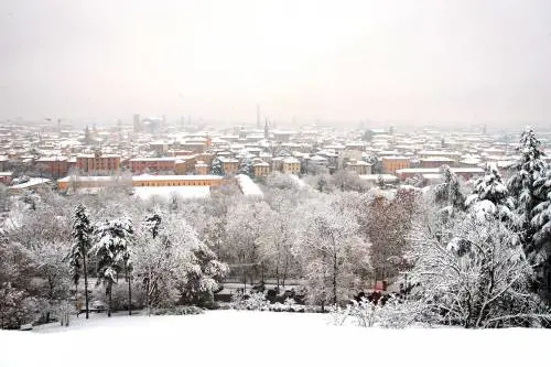 Bologna sotto la neve, le immagini