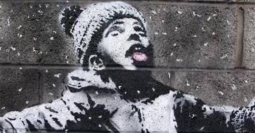Banksy, nuova opera del misterioso street artist londinese