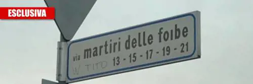 L'oltraggio ai martiri foibe: nel Bolognese lo sfregio alla memoria