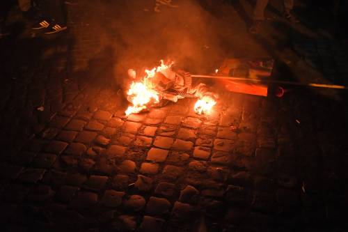 Ncc in protesta a Roma: tensione in piazza