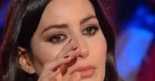 Elisabetta Gregoraci piange in tv per la morte della madre