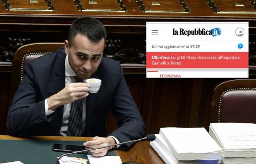 "Di Maio ricoverato al Gemelli". Ma è solo un "errore tecnico" di Repubblica