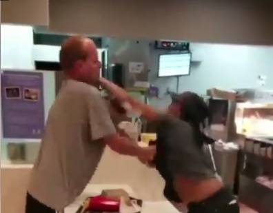 Aggressione al McDonald's, ma il cliente se la prende con la cassiera ex-pugile