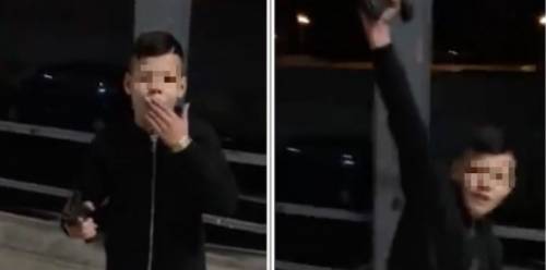 Centomila "mi piace" per il baby boss che spara