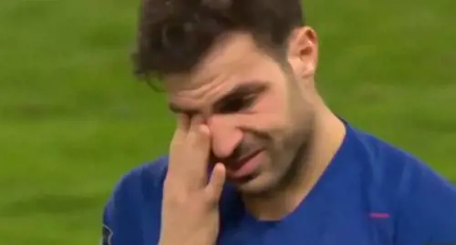 Fabregas, addio al Chelsea tra le lacrime (e gli applausi dei tifosi)