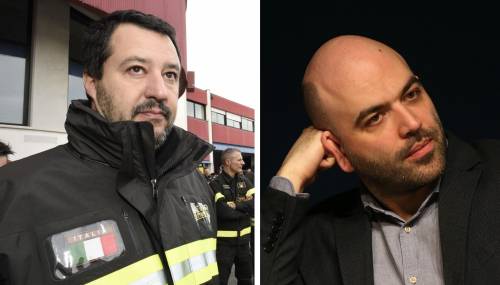 "Come Fidel Castro", "Povero". È scontro tra Saviano e Salvini