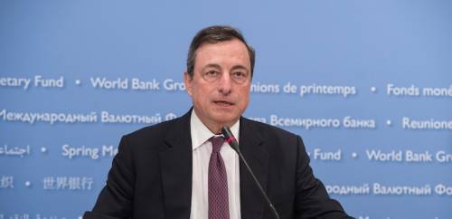 Draghi lancia l'allarme: "La crescita in Europa rallenta più del previsto"