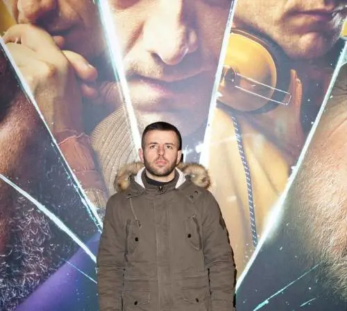 Un casertano nel video promozionale del film internazionale Glass