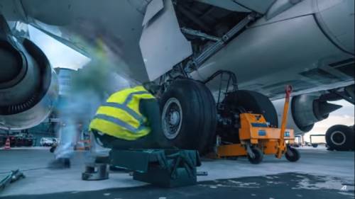 Come in Formula Uno, così cambiano le gomme al Boeing 777-300ER