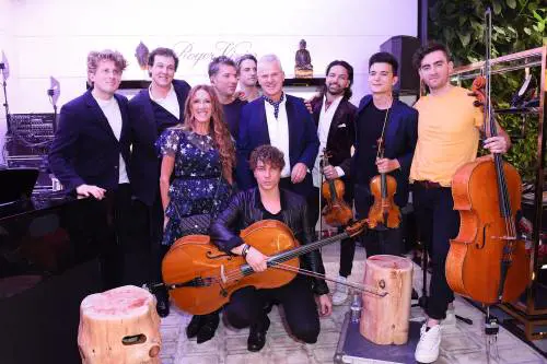 I "Symphoniacs" e "Madre Natura" per l’evento dei mecenati Kraler di Cortina