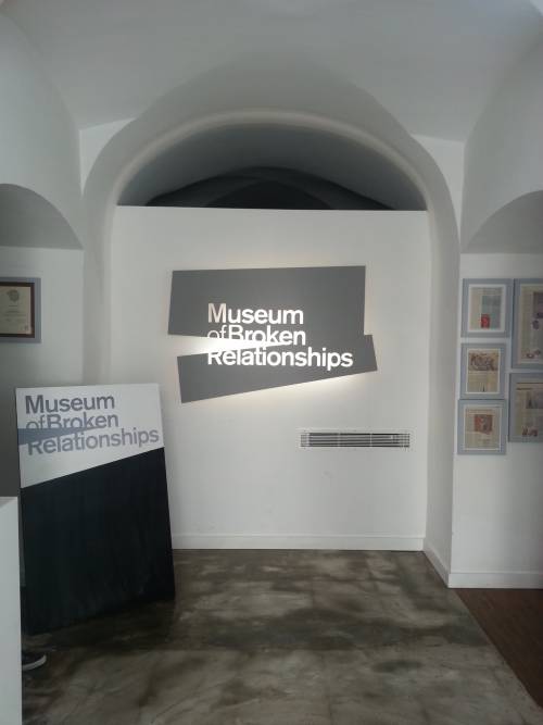 Le rovine dell'amore finiscono al Museo