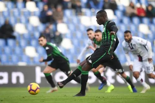 Il Sassuolo liquida il Cagliari: secco 3-0 ed Europa League nel mirino