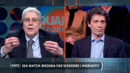 “Sei disumano!”: lite Giordano-Sansonetti sui migranti