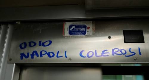 "Odio Napoli colerosi", la scritta razzista in un ospedale di Udine
