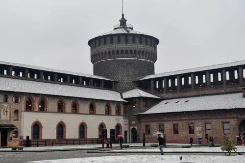 Arriva il maltempo: ecco Milano imbiancata 