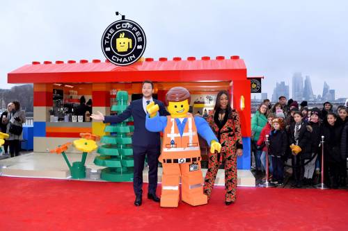 Chris Pratt a Londra per l'apertura di The Coffee Chain