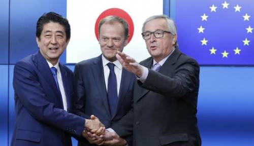 Entra in vigore accordo di libero scambio tra Ue e Giappone