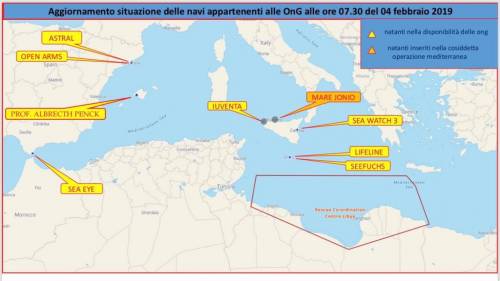 La mappa che incastra i buonisti: senza Ong in mare, zero morti