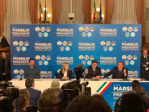 Centrodestra vince in 18 regioni, una ai 5 Stelle ed una alla sinistra
