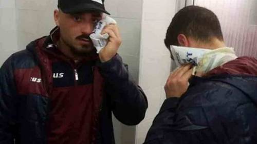 Calcio violento a Frattamaggiore: picchiati calciatori del Mondragone