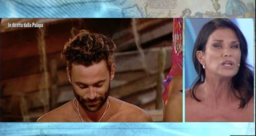 Isola dei Famosi, Demetra Hampton e Luca Vismara: scoppia la lite durante la diretta