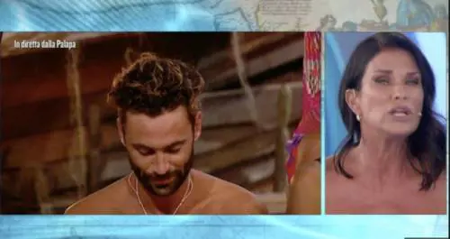 Isola dei Famosi, Demetra Hampton e Luca Vismara: scoppia la lite durante la diretta