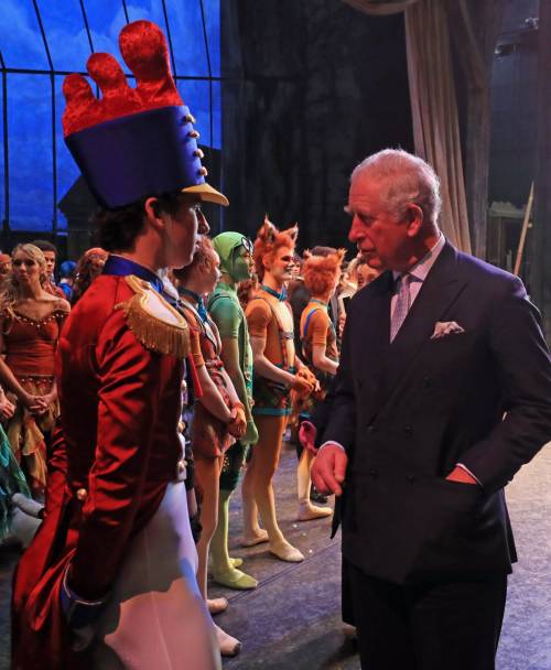 Il Principe Carlo alla Royal Hopera House di Londra