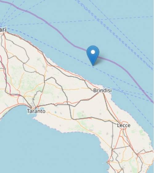 Scossa di terremoto a Brindisi, paura tra i residenti