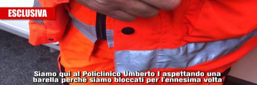 Ambulanze bloccate per 12 ore senza barelle: è caos negli ospedali romani