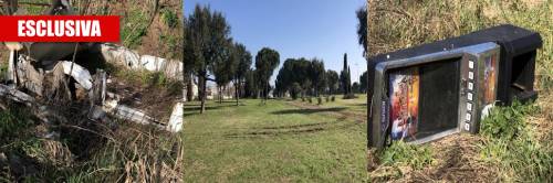 Parco di Centocelle tra inquinamento e campi rom