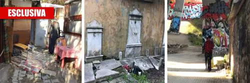 Roma, ecco il cimitero "occupato" dai rom