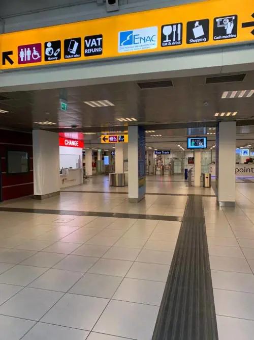 Incendio all'aeroporto di Ciampino 