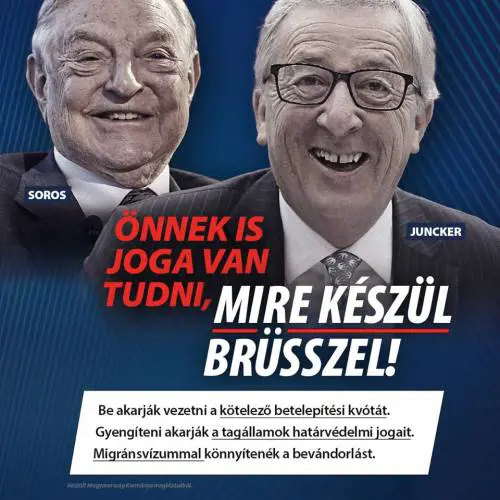 L'Ungheria chiude ai migranti. Parte la campagna contro Soros e Juncker