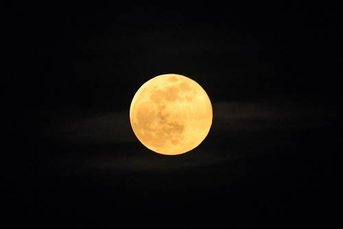 La Super Luna, le immagini suggestive dall'est della Francia