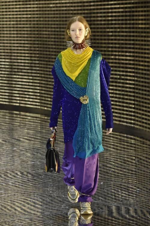 Milano Fashion Week: gli scatti dalla sfilata di Gucci