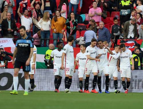 La Lazio perde 2-0 a Siviglia: biancocelesti fuori dall'Europa League