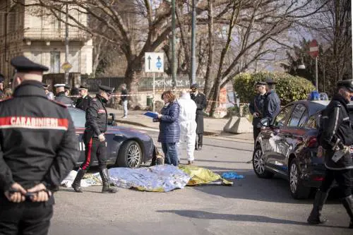 Le immagini dell'omicidio in corso San Maurizio