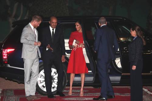 Megan Markle in visita ufficiale in Marocco con il principe Harry